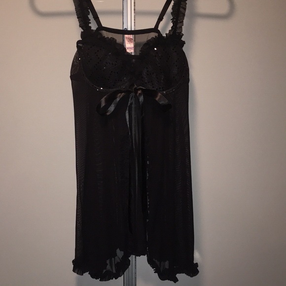 Victoria's Secret Other - VS sexy Little Things lace & tulle babydoll 34B Victoria's Secret Other - VS sexy Little Things lace & tulle babydoll 34B